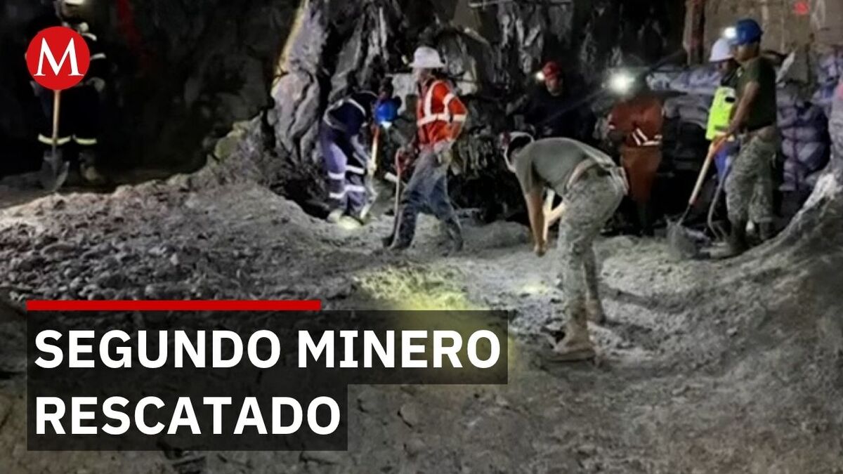 Rescatan a segundo trabajador en mina Santa Fe en El Rosario con vida