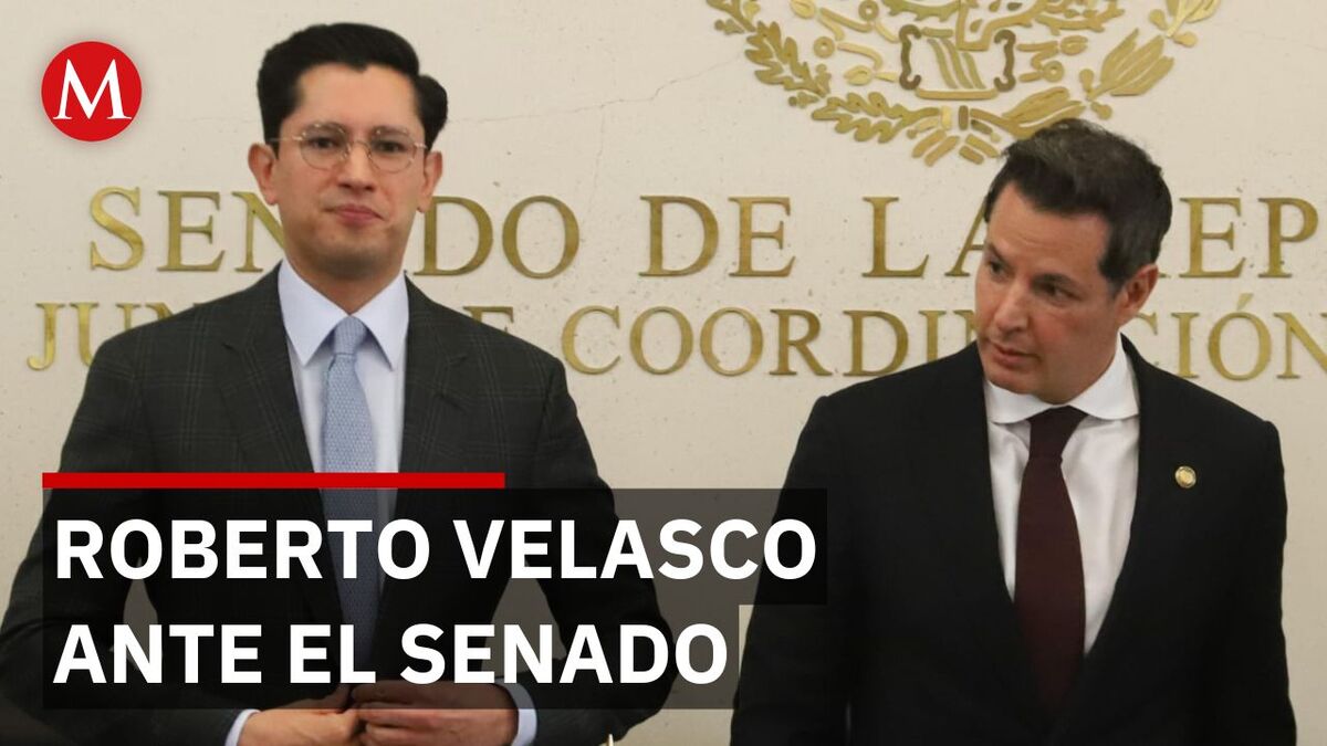 Roberto Velasco comparece en el Senado: "No nos negamos a la cooperación internacional"
