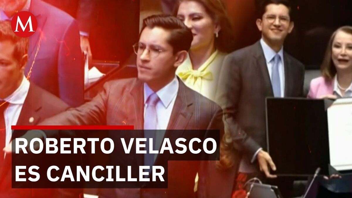 Roberto Velasco es ratificado como nuevo canciller de México