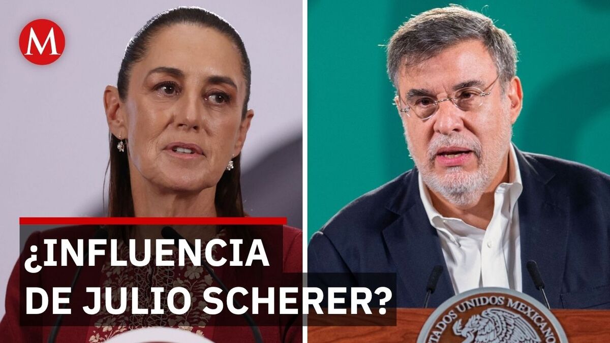 Sheinbaum descarta vínculos de Scherer Ibarra en su gabinete