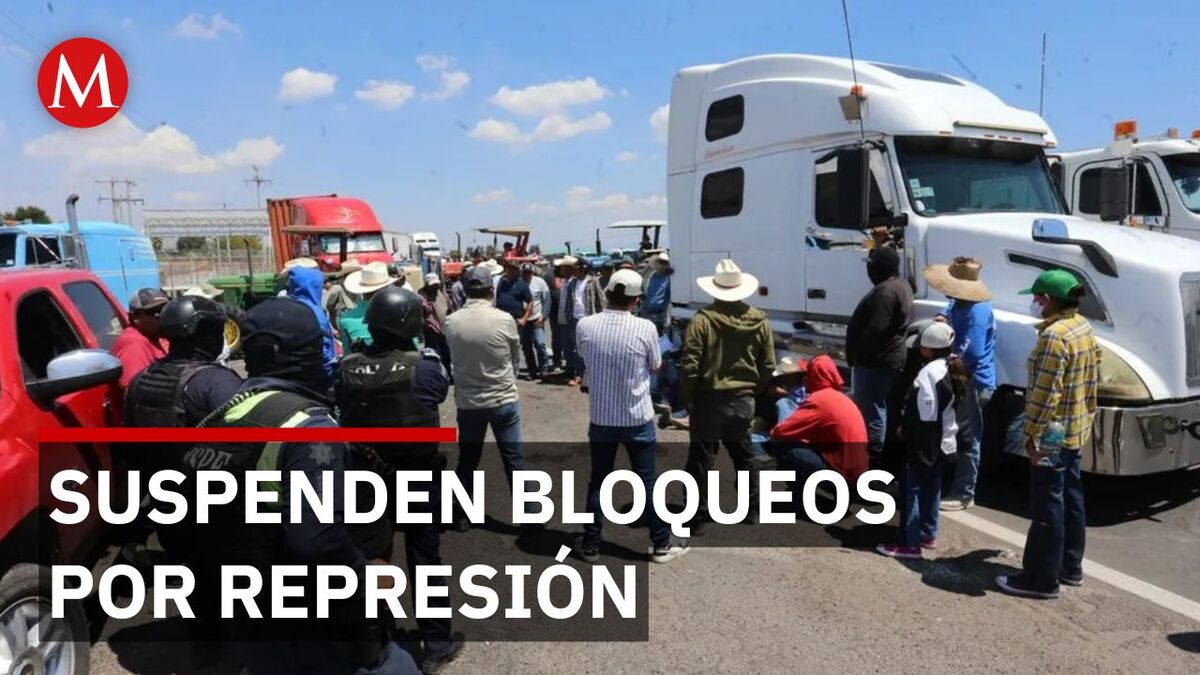 Transportistas suspenden bloqueos carreteros tras agresiones de autoridades