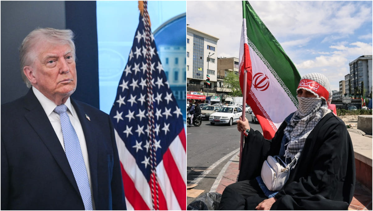 Estados Unidos e Irán alcanzaron un acuerdo para un alto el fuego tras las amenazas de Donald Trump. (AFP)