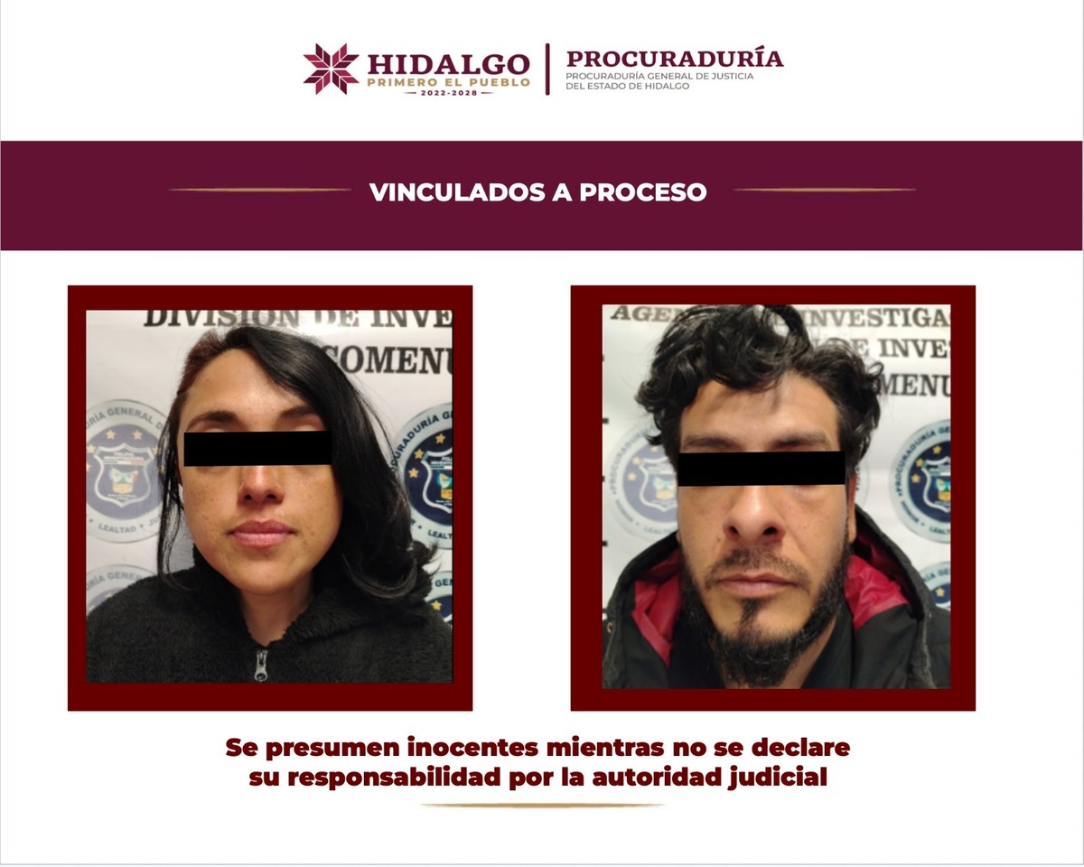 Vinculan a dos por homicidio cometido en Tulancingo. (Cortesía)