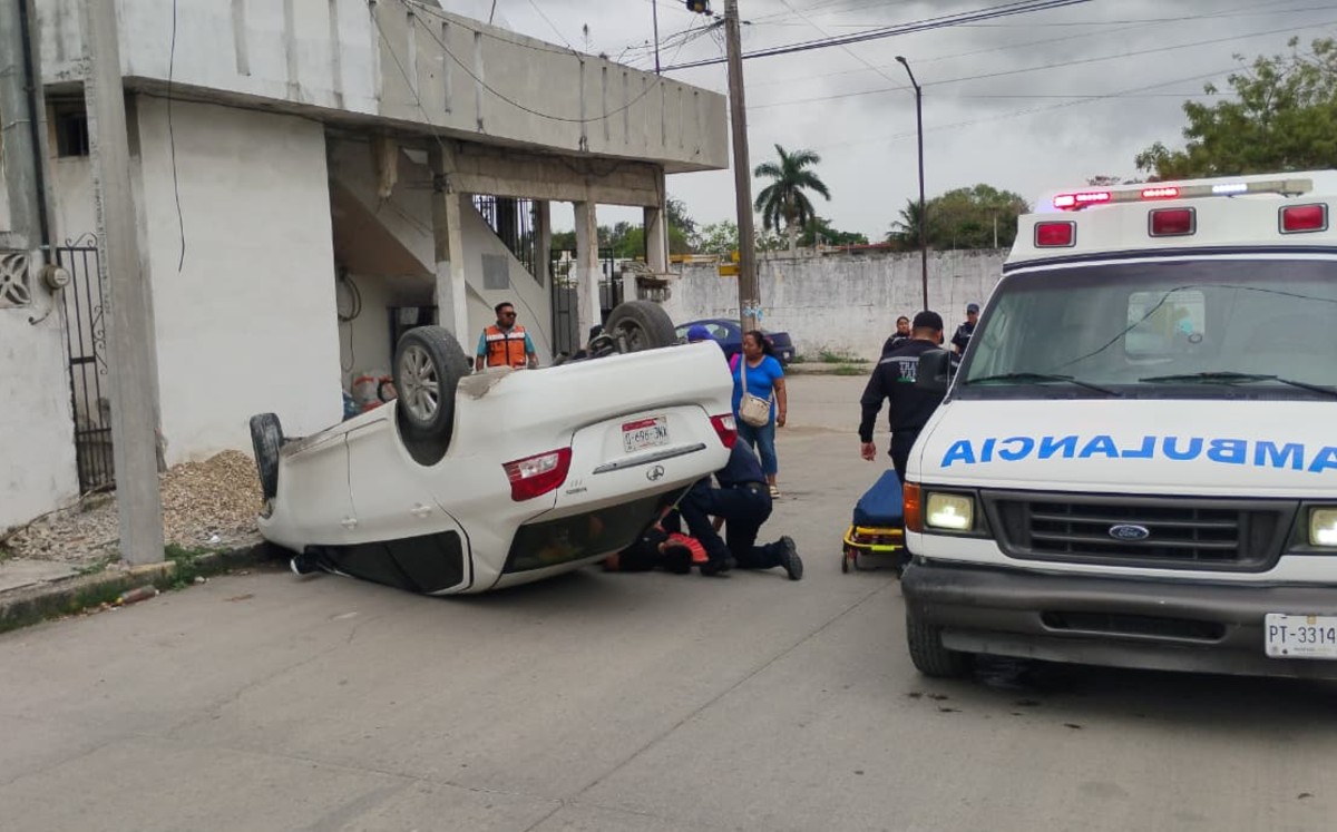 Accidente en colonia Borreguera; una personas lesionada. | Mario Juárez