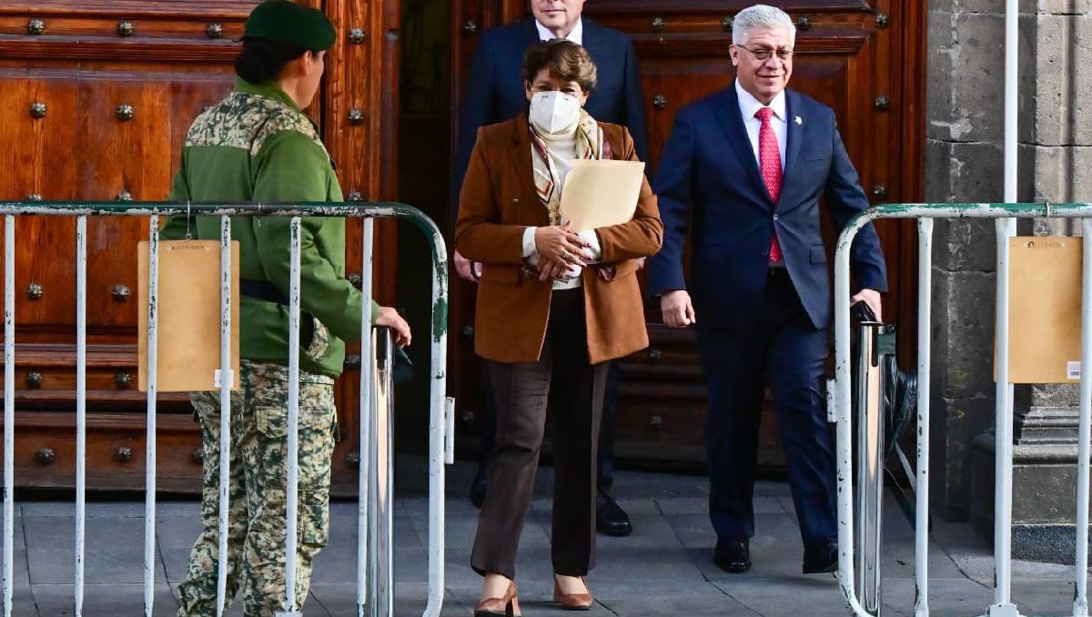 Acompañaron a la gobernadora el fiscal general y el secretario de Seguridad. ESPECIAL