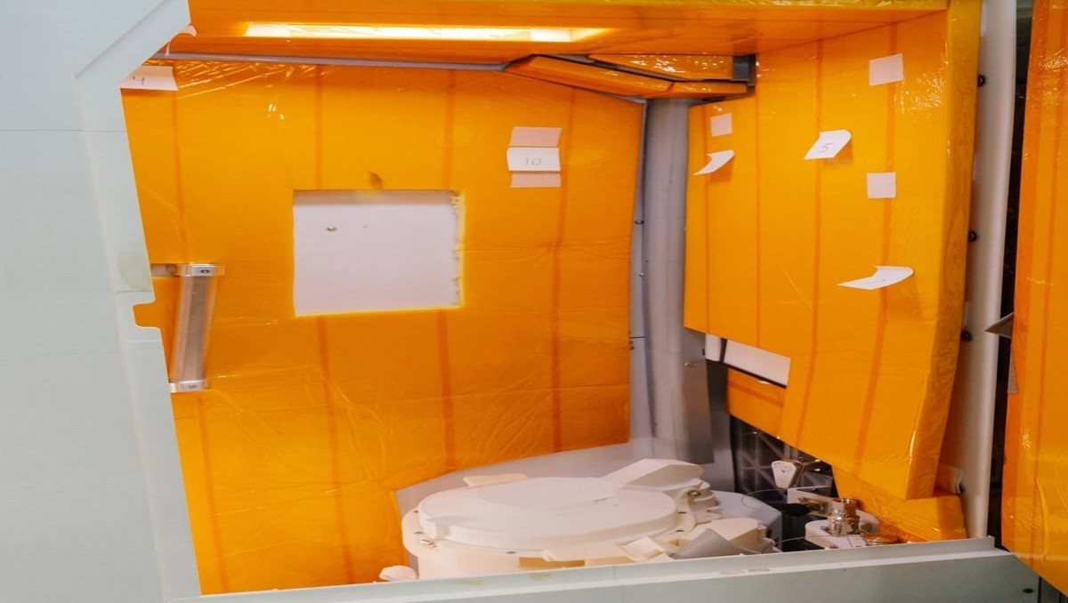 Baño de Artemis II es reparado | ESPECIAL / NASA