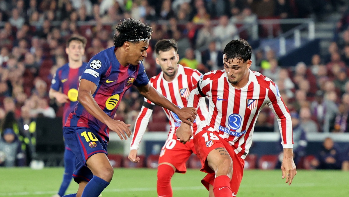 Barcelona evalúa hacer una queja formal ante la UEFA por la polémica jugada de Pubill (Reuters)