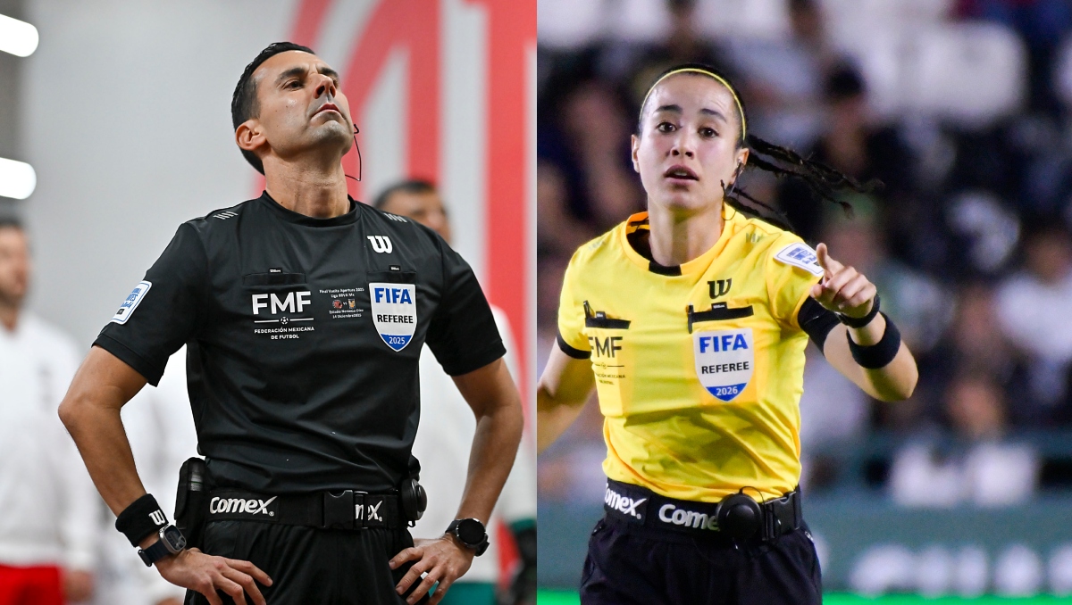 César Ramos y Katia Itzel García, los árbitros mexicanos elegidos para el Mundial 2026 (Imago7)