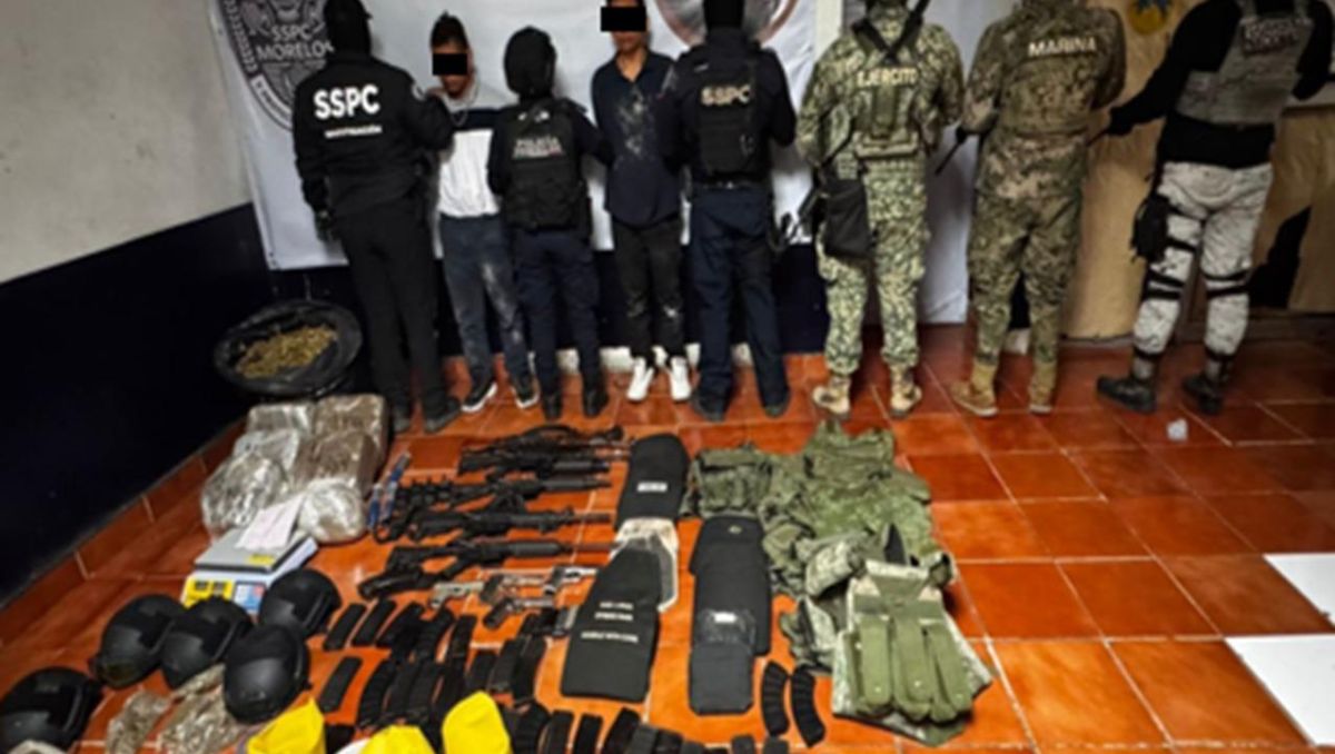 El operativo dejó dos detenidos con armamento de alto poder. | Especial