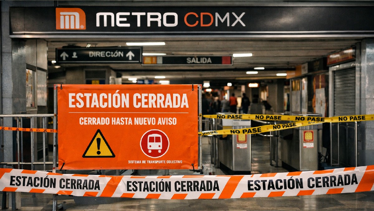 Varias estaciones de la línea 4 del metro CdMx han sido cerradas este 9 de abril | IA Discover Milenio