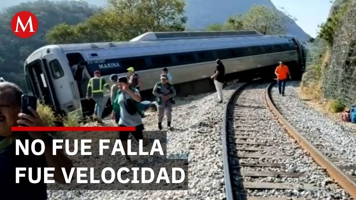 FGR asegura que descarrilamiento del Tren Interoceánico fue por exceso de velocidad