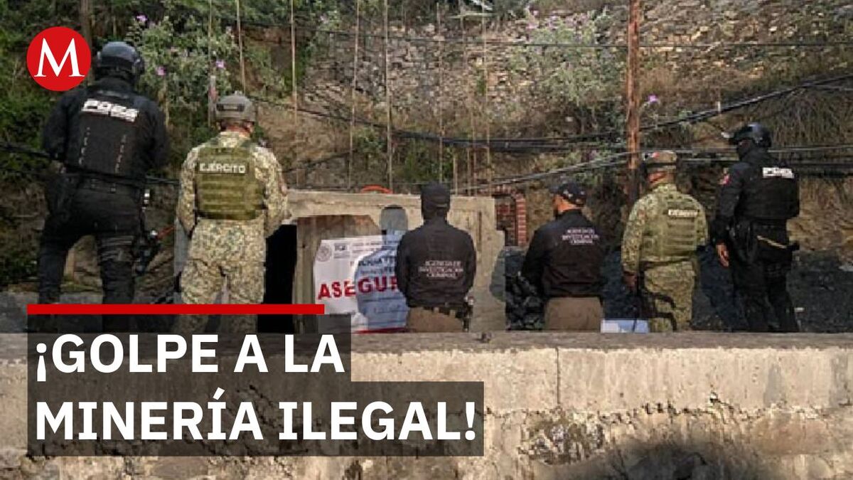 FGR desmantela mina clandestina en Querétaro; aseguran mercurio y explosivos