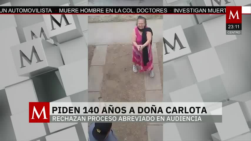 Fiscalía del EdoMex solicitó 140 años de prisión a doña Carlota | Paola Barquet, 8 de abril de 2026