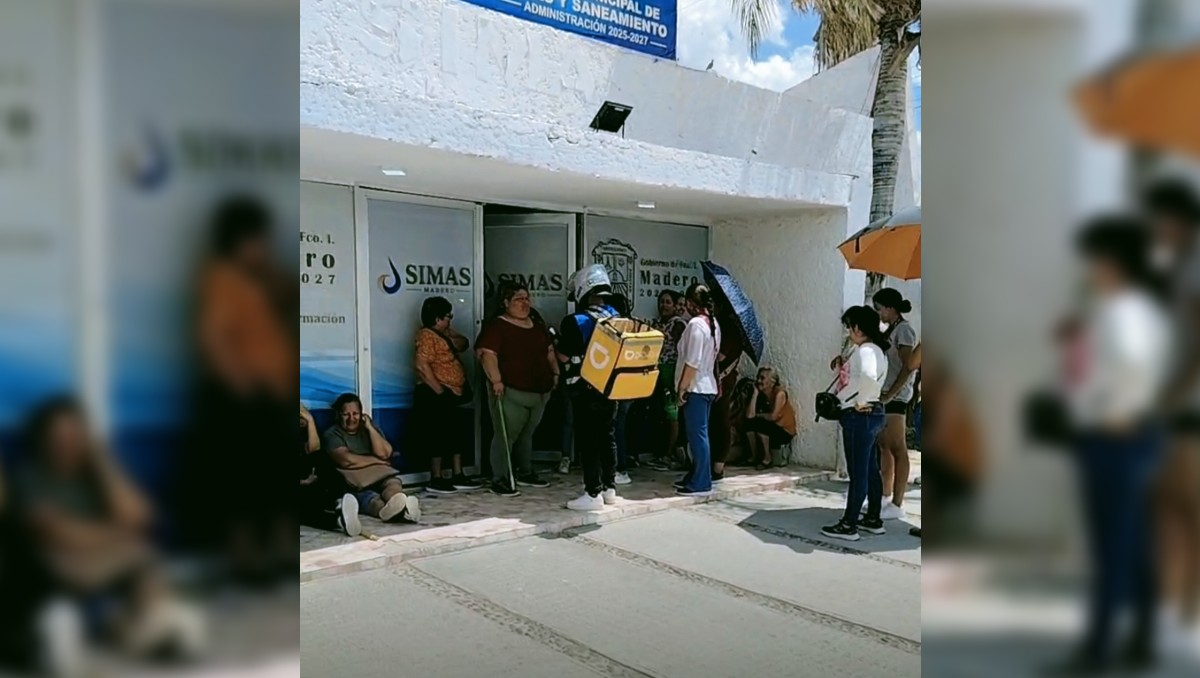 Habitantes de Francisco I. Madero, así como de ejidos también de Matamoros se manifestaron en el Simas maderense | Damián Ramírez