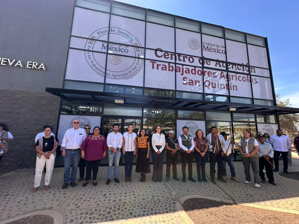 Inauguración del Centro de Atención Integral para Trabajadores Agrícolas en Baja California