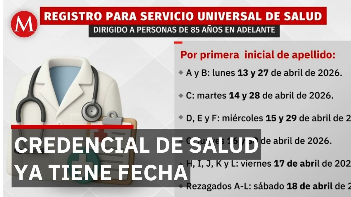 Inicia registro al Servicio Universal de Salud para adultos mayores en CdMx