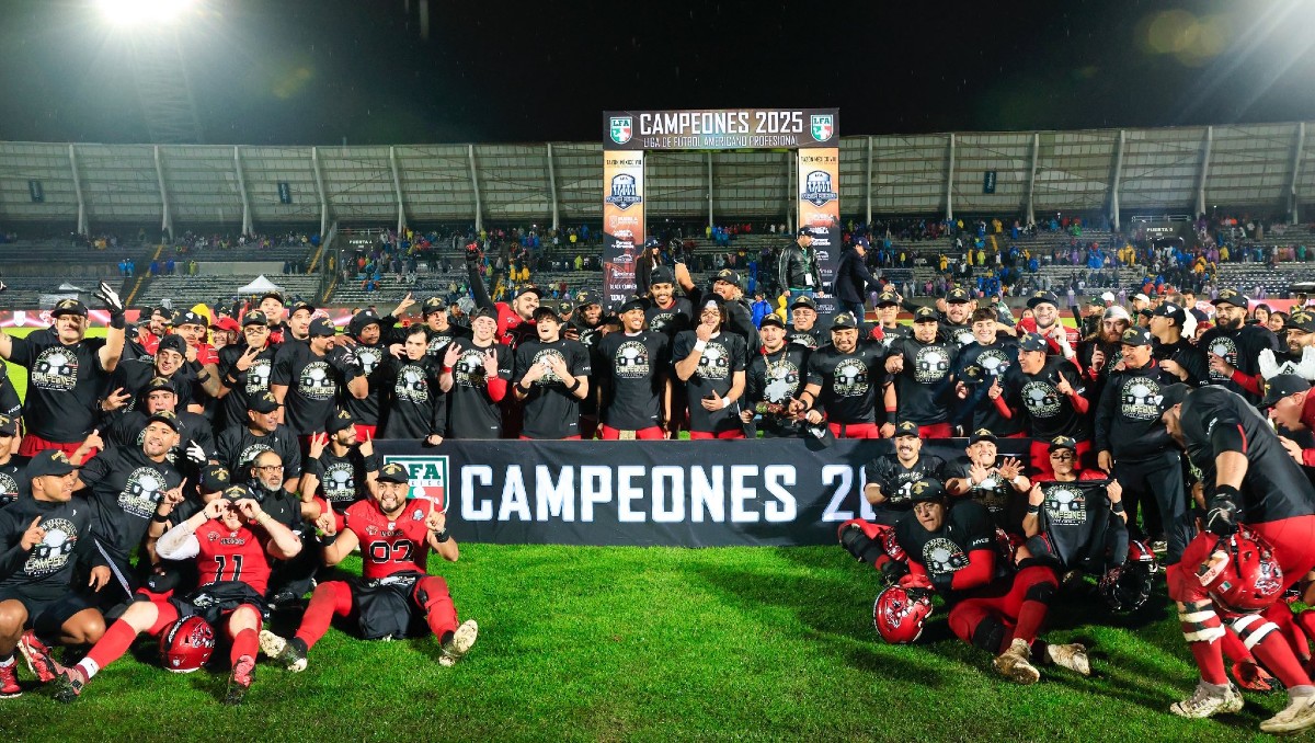 Mexicas conquistó el título de la LFA en 2025 (X: @LFA_Mex)