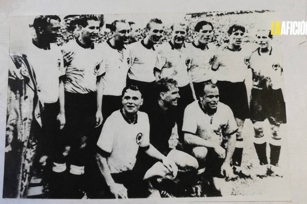 El 'Milagro de Berna' con el que se coronó Alemania en el Munidial de Suiza 1954 (Fototeca Milenio)