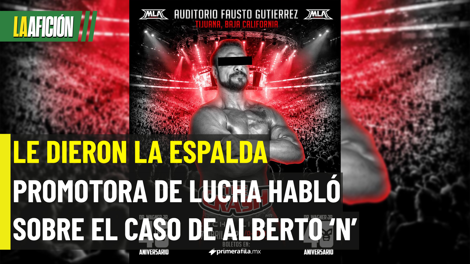 El Patrón fuera de The Crash tras graves cargos legales