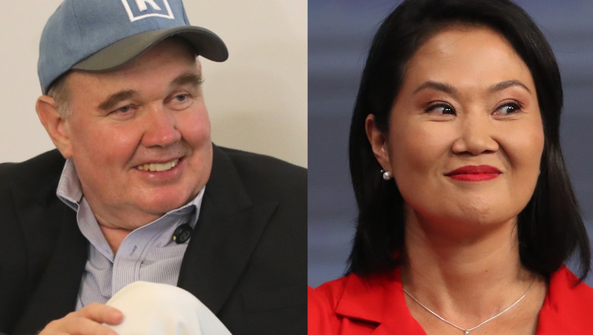 Rafael López Aliaga y Keiko Fujimori. | EFE