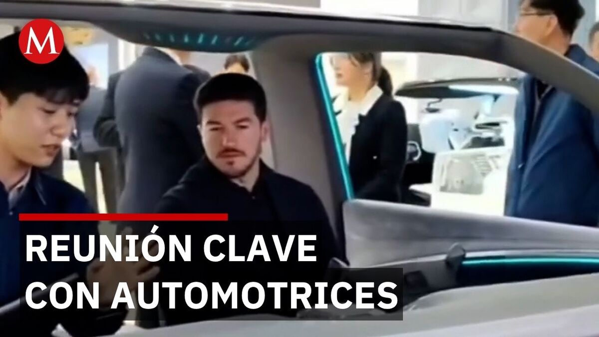 Samuel García invita a coreanos al Mundial y refuerza lazos con automotrices