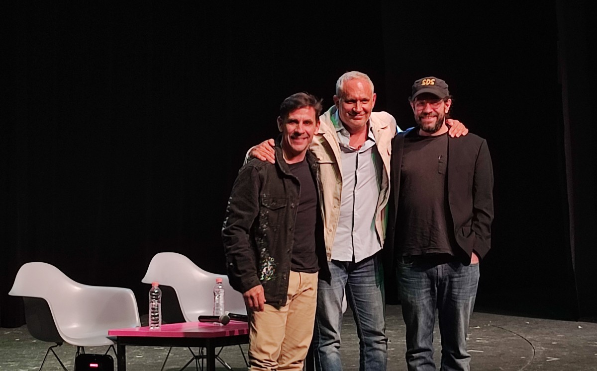Sergio Ochoa, Arath de la Torre y Claudio Herrera. Foto: Omar Pardavé