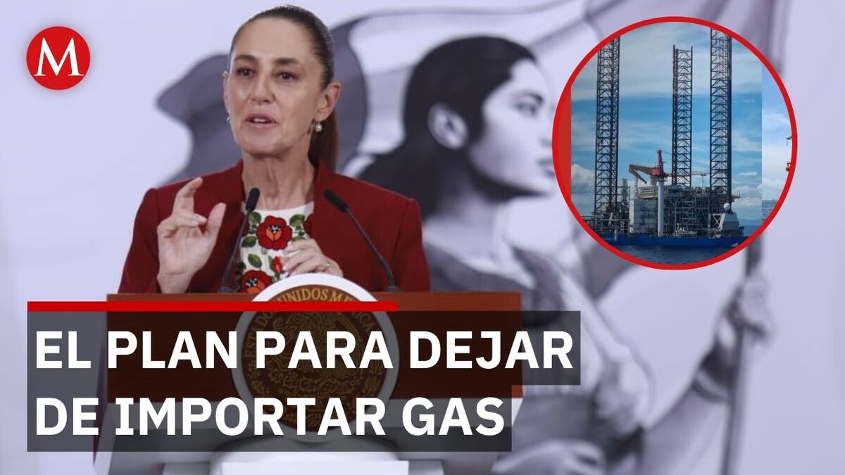 Sheinbaum alerta sobre la creciente dependencia de gas de EU