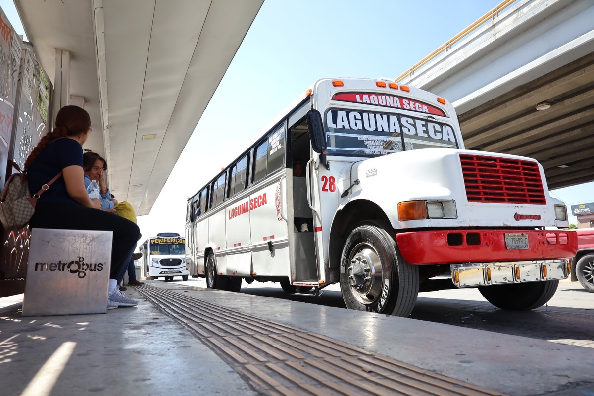 Transporte público en Torreón. | Verónica Rivera
