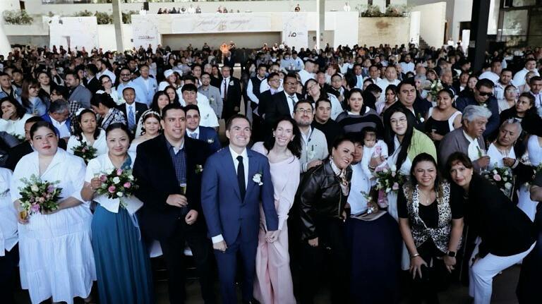 Voluntariado promueve seguridad jurídica con bodas comunitarias para familias de Álvaro Obregón