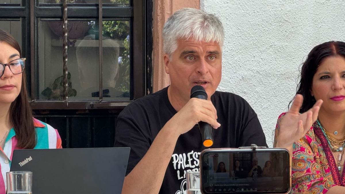 El activista tendrá una audiencia para determinar si habrá vinculación a proceso en su contra (Foto: Alan Castellanos)