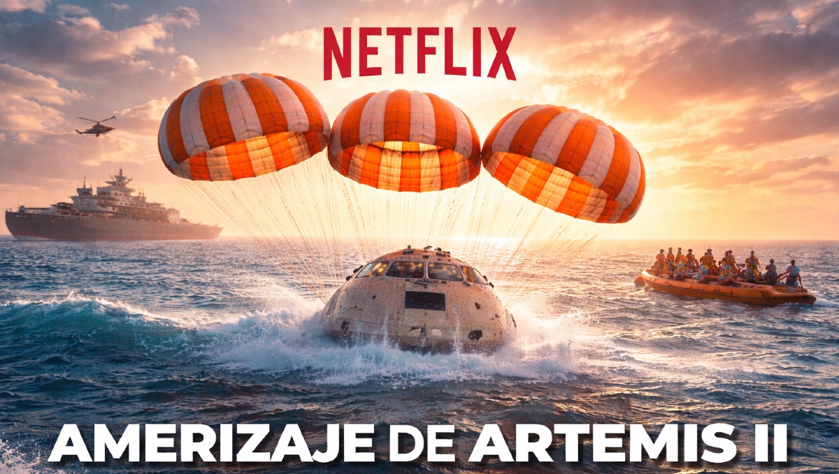 El amerizaje de Artemis II podrá verse a través de Netflix | ESPECIAL