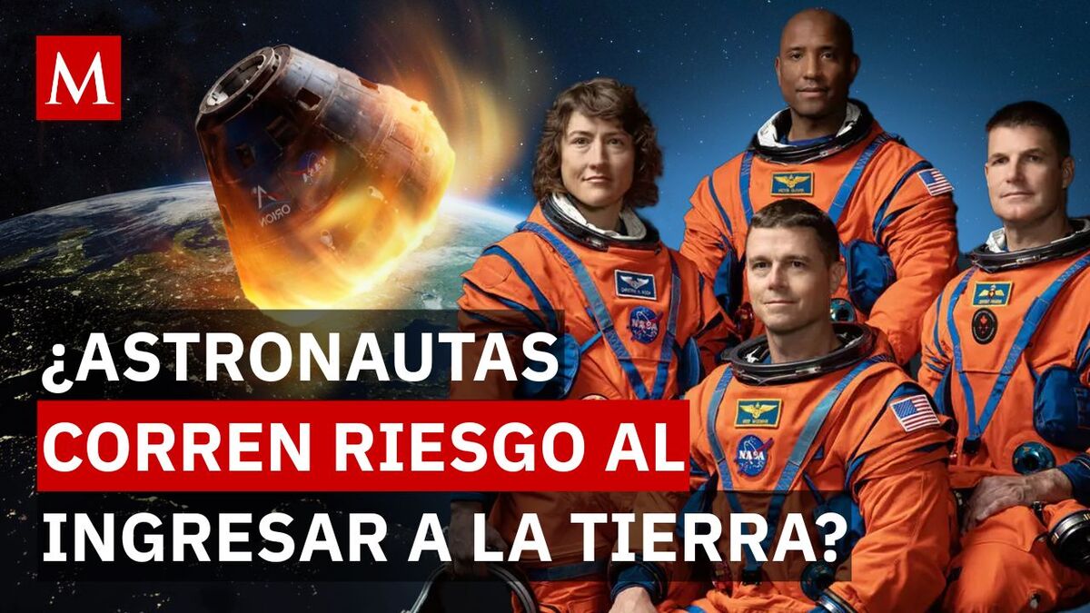 Así enfrentará la tripulación de Artemis II el momento más peligroso del regreso a la Tierra