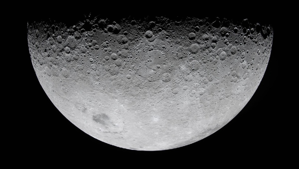 Fotografía de la luna tomada desde el espacio. | Crédito: NASA.