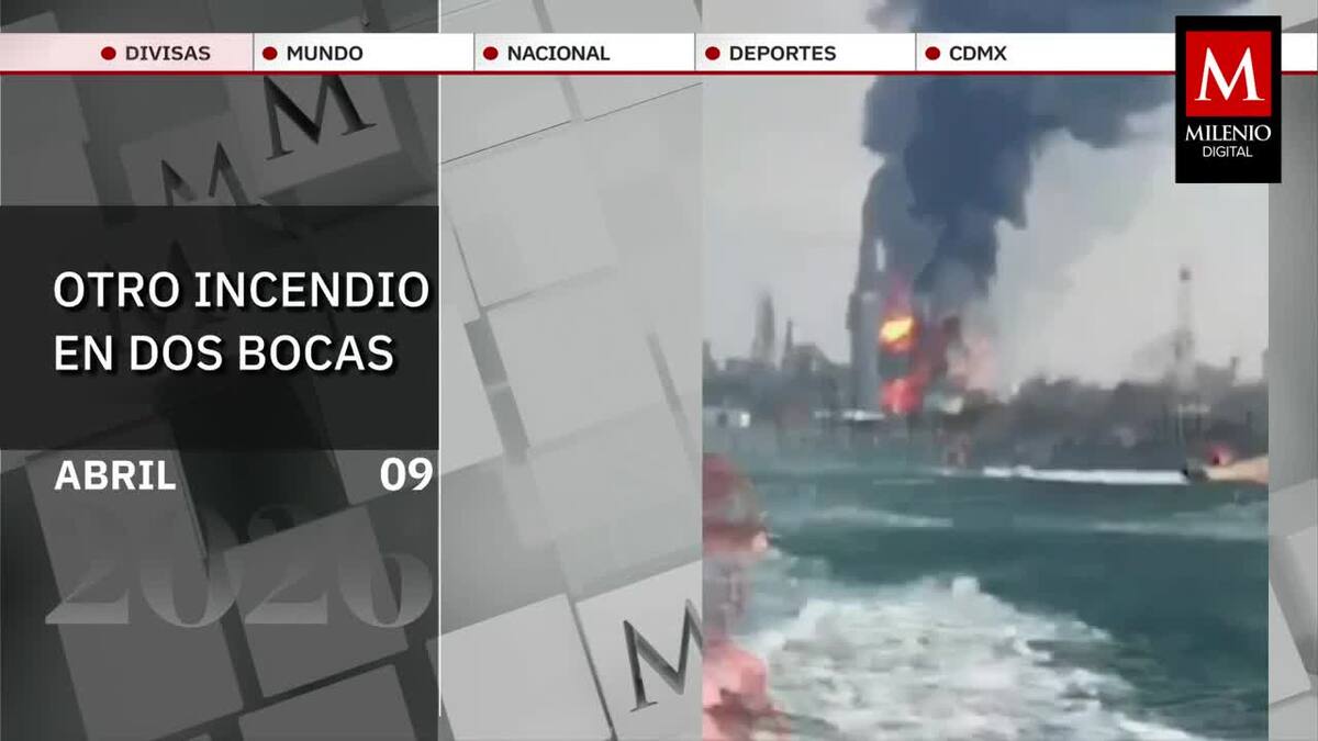 Este es el historial de siniestros de la refinería de Dos Bocas | Paola Barquet, 9 de abril de 2026