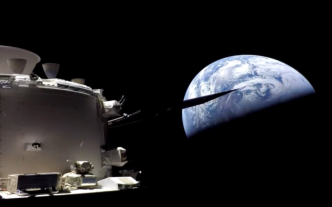 Imágenes en directo de Artemis II de la NASA. | Captura YouTube NASA