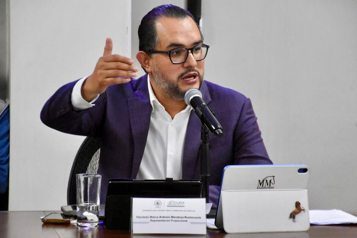 Marco Antonio Mendoza Bustamante, diputado del PRI. (Cortesía)