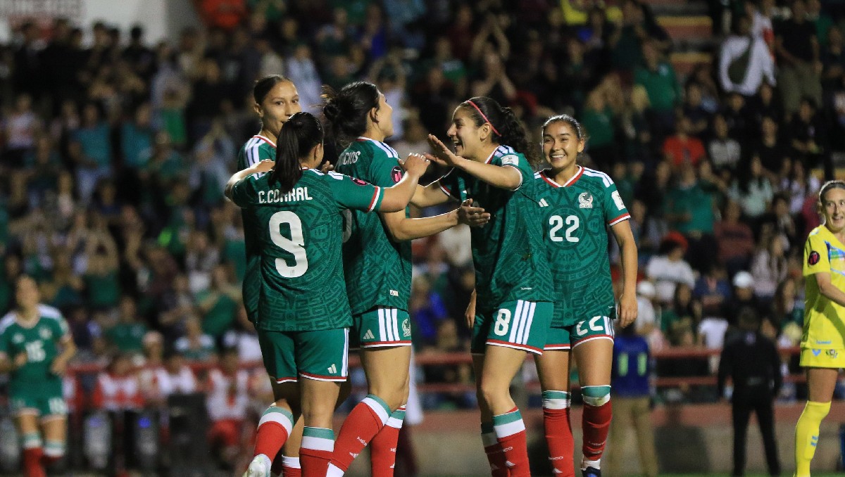 México golea a Isla Vírgenes y toma el liderato del Grupo A del Concacaf W Qualifiers (Imago7)