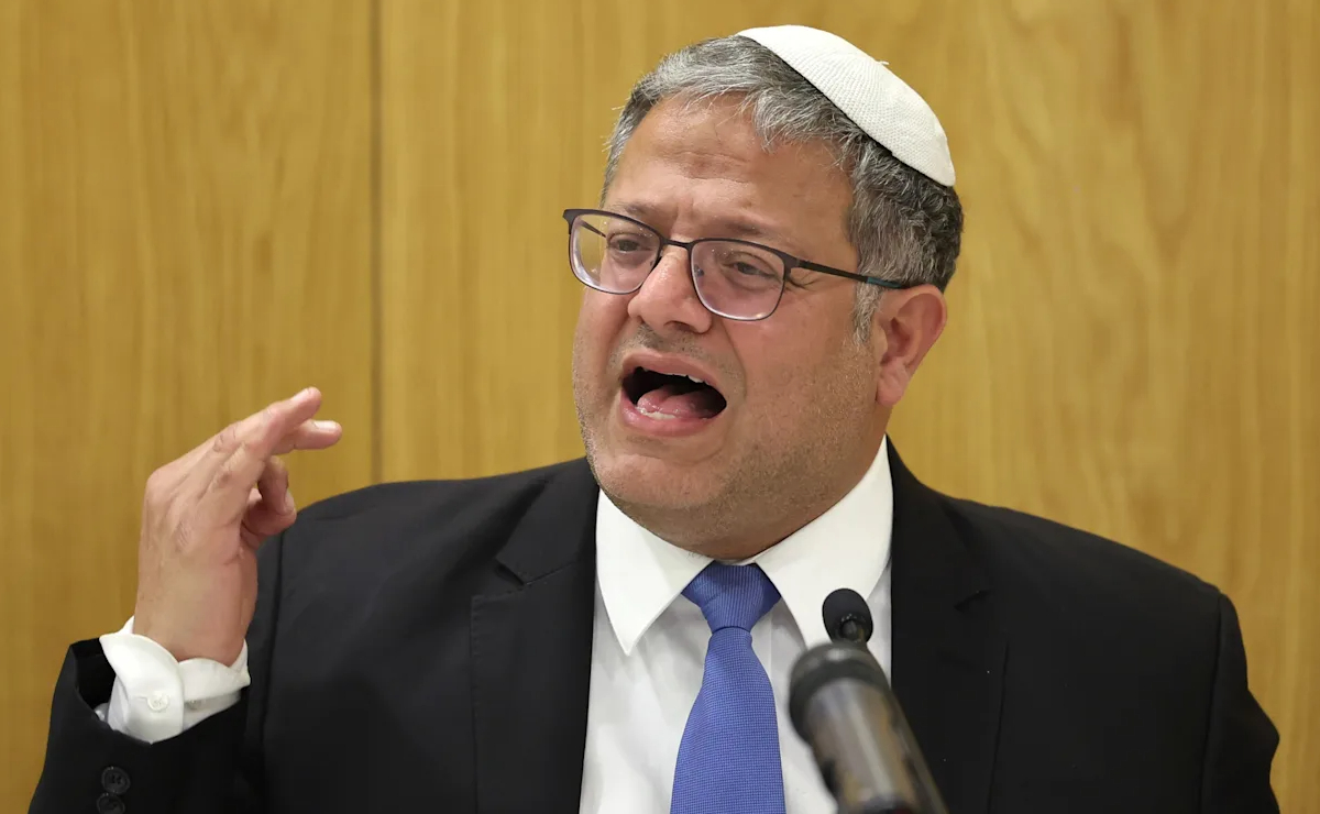 El ministro de Seguridad Nacional de Israel, Itamar Ben-Gvir. (EFE/Abir Sultan)