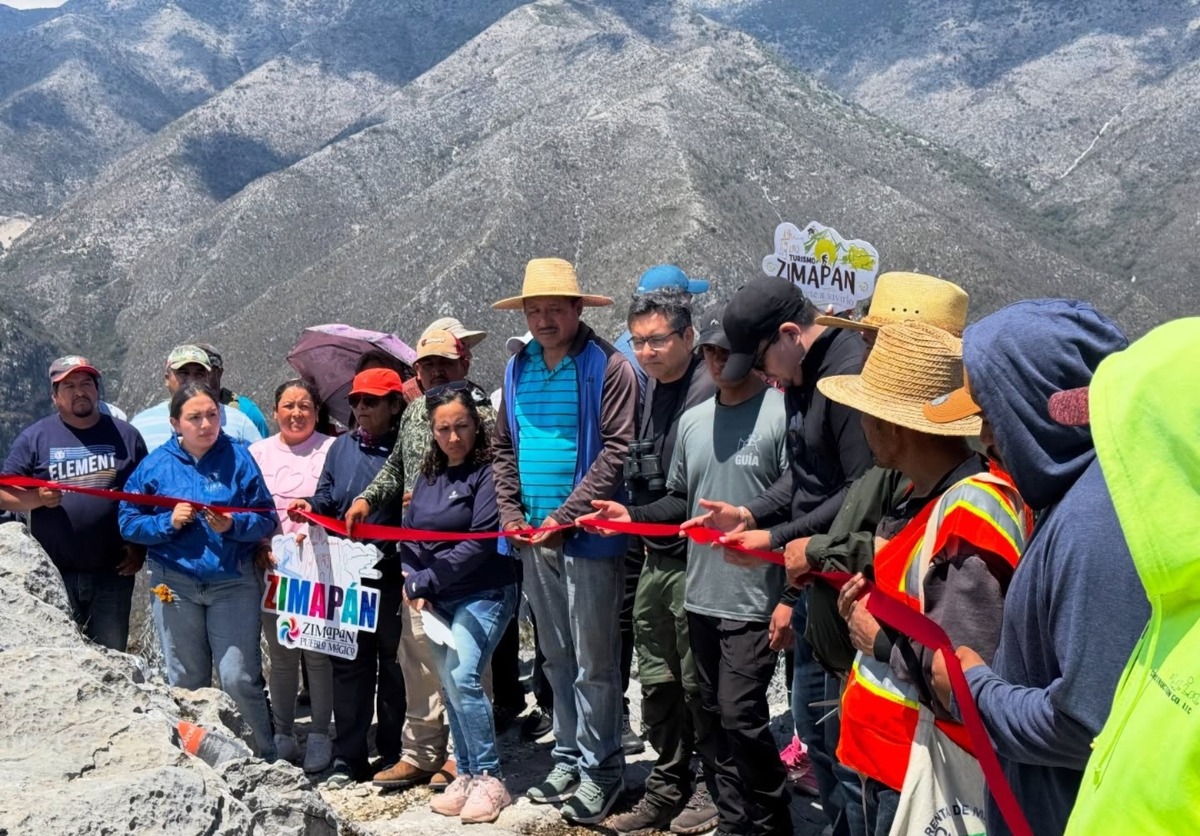 Mirador Comunitario “Dos Cielos”. (Cortesía)