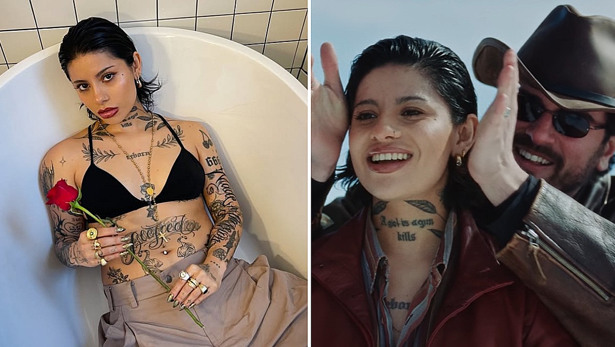 Ella es la modelo de Christian Nodal que desató controversia en redes |IG