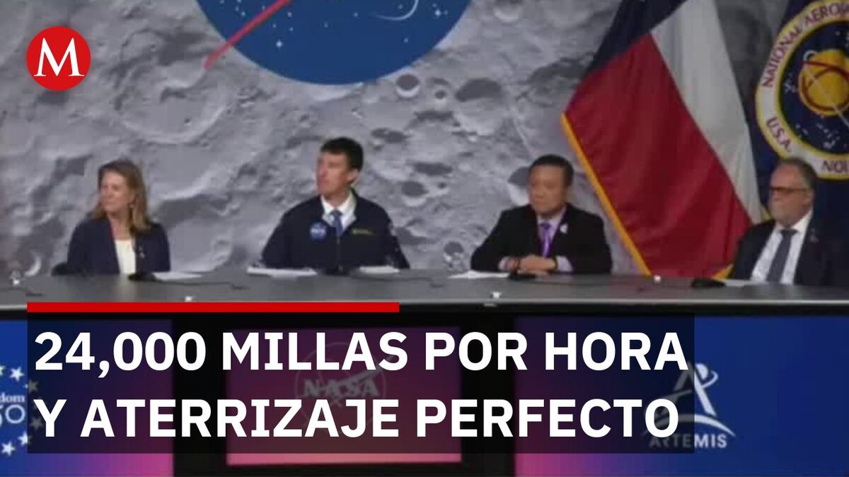 NASA confirma éxito de Artemis II: Regresamos a la Luna