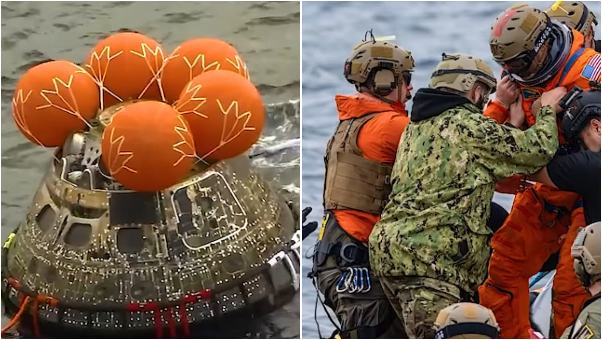 Tras nueve días en el espacio, la tripulación de Artemis II regresa a la Tierra. | NASA