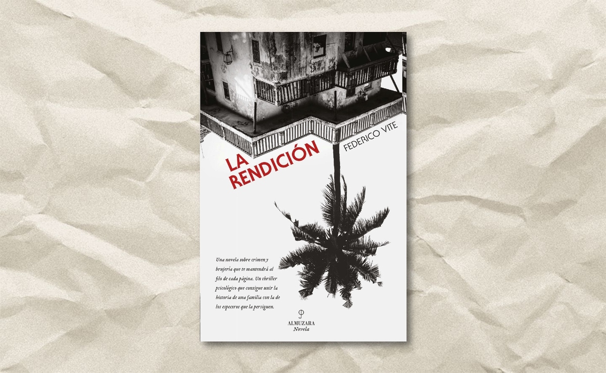 Portada de ‘La rendición’ de Federico Vite. (Almuzara)