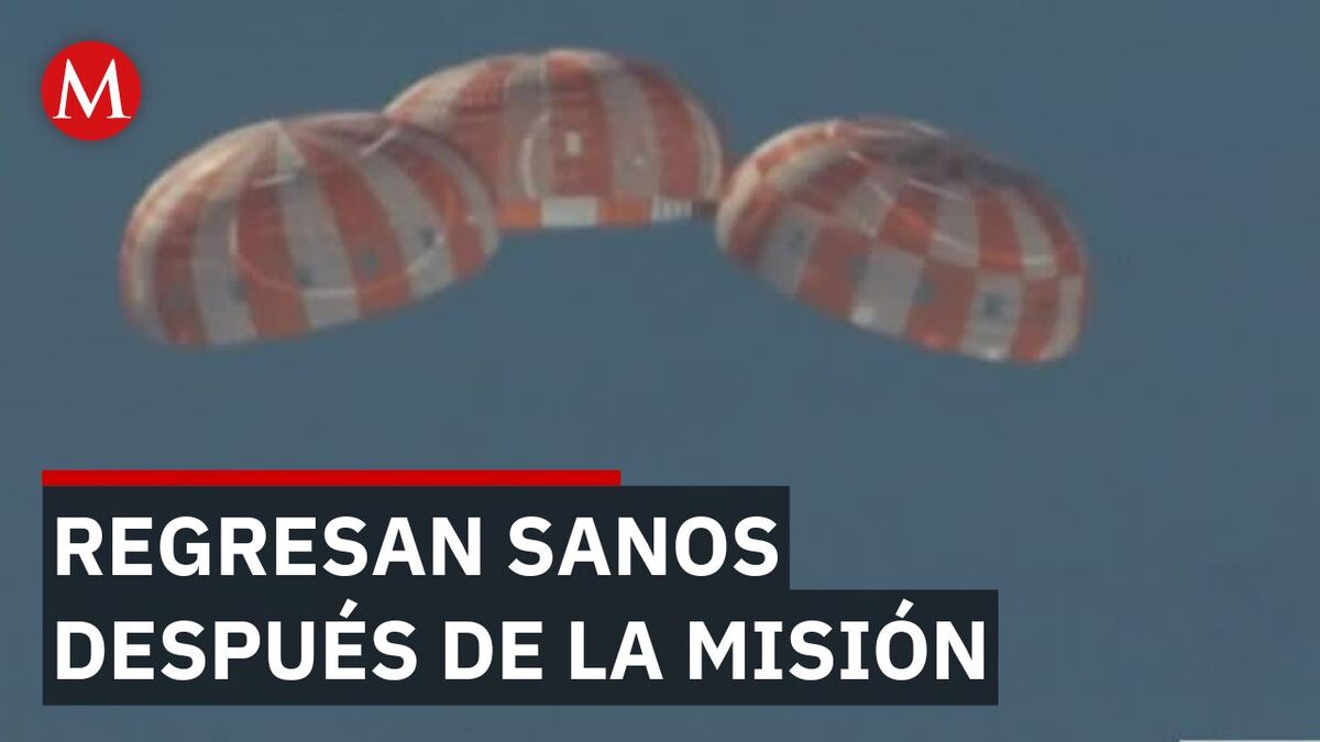 Regresan los astronautas de Artemis II tras 10 días alrededor de la Luna