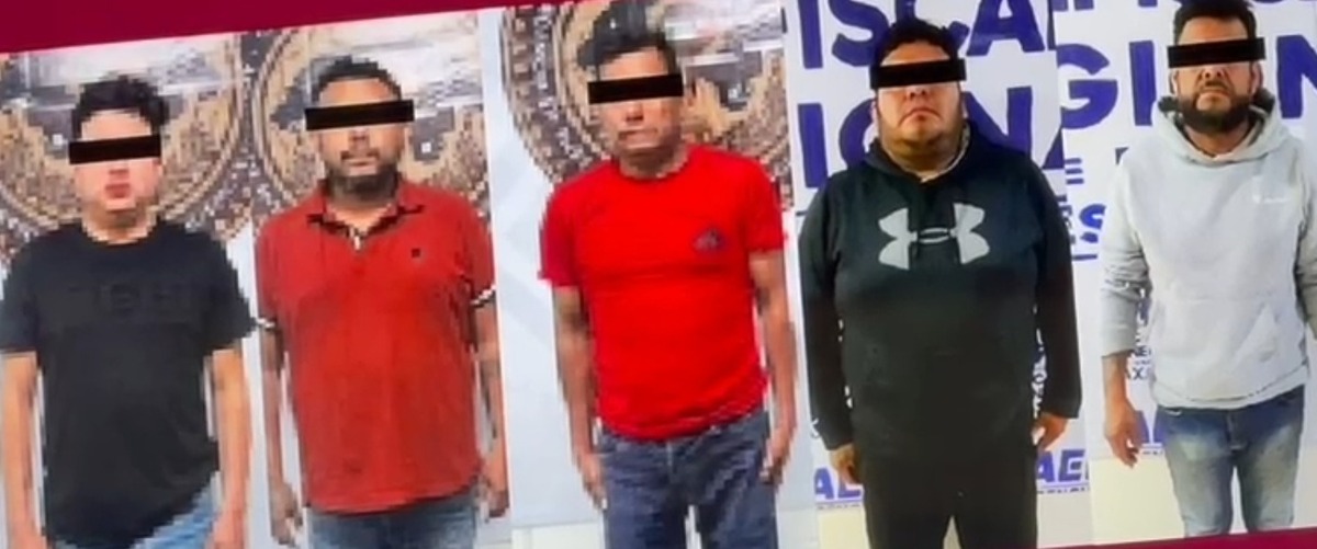También se reportó la detención de cuatro sujetos apodados como 'El Atolín', 'El Fercho', 'Chiapaneco' y 'El Animal'. | Especial