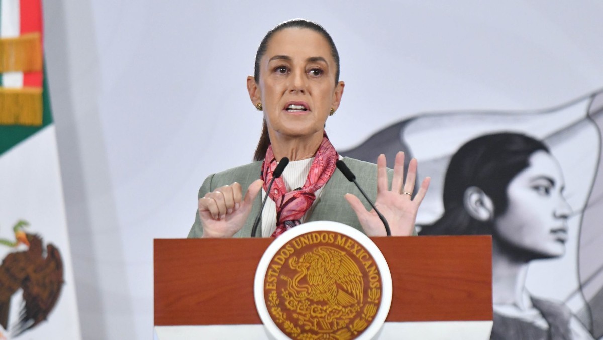 Sheinbaum inicia conferencia matutina desde Palacio Nacional | Foto: Cuartoscuro
