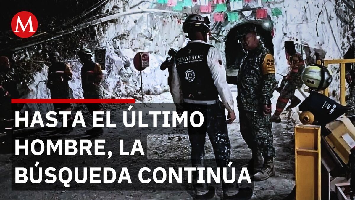 Sigue búsqueda del último minero atrapado en Sinaloa