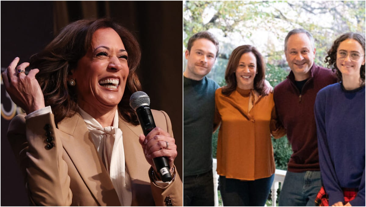 La ex vicepresidente de Estados Unidos no tiene hijos propios. (AFP | Kamala Harris)