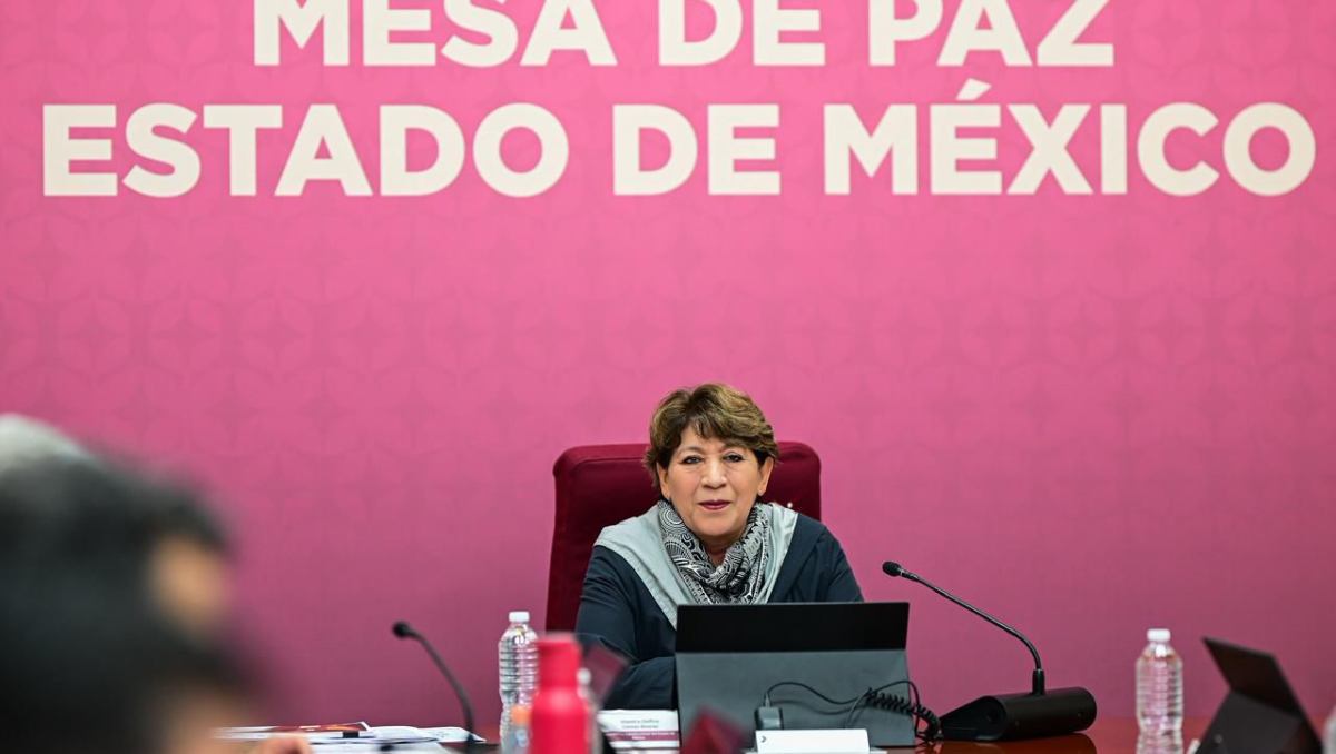 Estas acciones se informaron en la Mesa de Coordinación para la Construcción de la Paz, encabezada por la gobernadora Delfina Gómez. | Especial