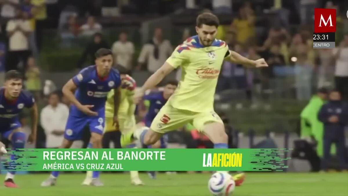 Alistan el clásico joven: América-Cruz Azul | Milenio Noticias La Afición, 10 de abril de 2026